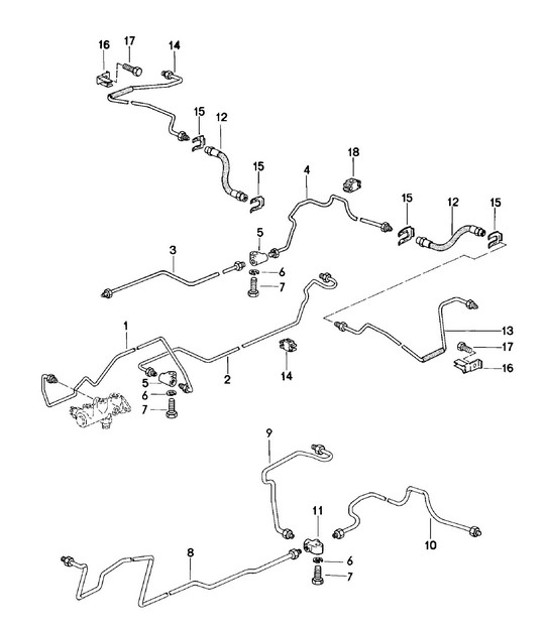 Diagram 604-015 Porsche 970.1 Panamera S V8 4.8L 2009-13 Wheels, Brakes