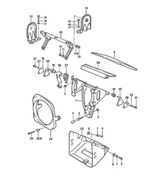 Pop-up headlight 924 1980- 1985 