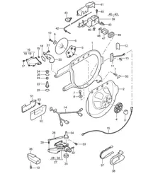 Beugel / Reservewiel - Buiten - Cayenne 9PA (955) 2003-06
