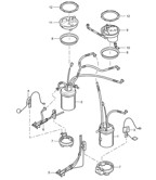 Fuel System, Exhaust System Cayenne 9PA (955) 2003-2006