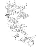 Fuel System, Exhaust System Cayenne 9PA (955) 2003-2006