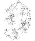 Fuel System, Exhaust System Cayenne 9PA (955) 2003-2006