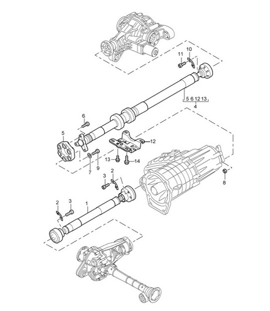 Diagram 305-20 Porsche 976 Panamera V6 2.9L 2023>> 