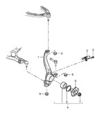 Front Axle, Steering  Cayenne 9PA (955) 2003-2006