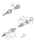 Front Axle, Steering  Cayenne 9PA (955) 2003-2006