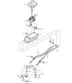 Hand Lever System, Pedal Cluster  Cayenne 9PA (955) 2003-2006