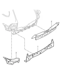 Parte posteriore Cayenne 9PA (955) 2003-06