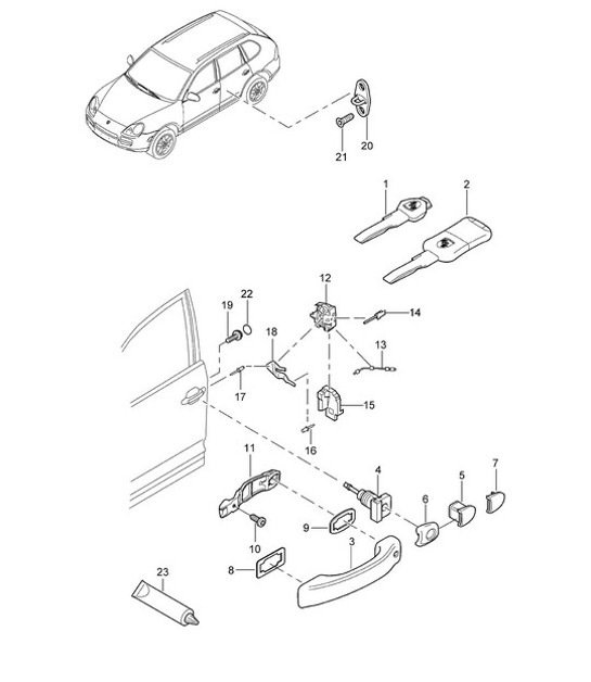 Diagram 804-10 Porsche 928GTS 5.4L 1992-95 