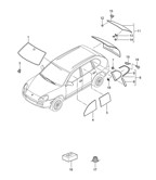 Body Cayenne 9PA (955) 2003-2006