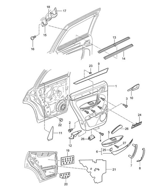 Diagram 807-15 Porsche 944 1982-1991 