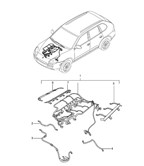Electrical equipment Cayenne 9PA (955) 2003-2006