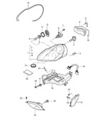 Electrical equipment Cayenne 9PA (955) 2003-2006