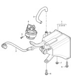 Fuel System, Exhaust System Cayenne 9PA1 (957) 2007-2010