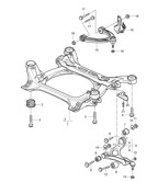 Front Axle, Steering  Cayenne 9PA1 (957) 2007-2010