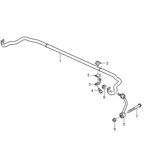 Rear Axle Cayenne MK2 (957) 2007-2010