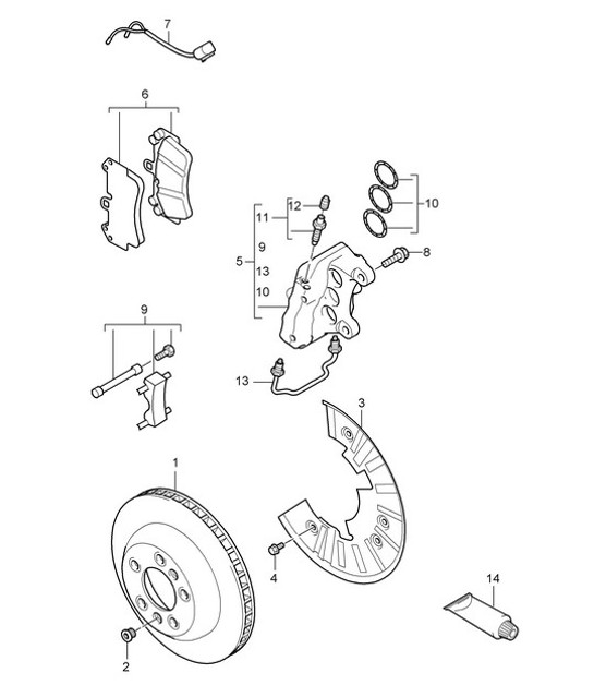 Diagram 602-000 Porsche Taycan (9J1) MK2 2024>> 
