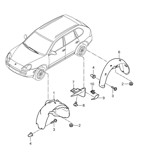 Body Cayenne 9PA1 (957) 2007-2010