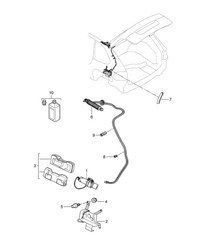 Cofano posteriore/Powerlift (PR:4E7) Cayenne 9PA1 (957) 2007-10