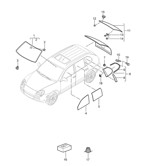 Body Cayenne 9PA1 (957) 2007-2010