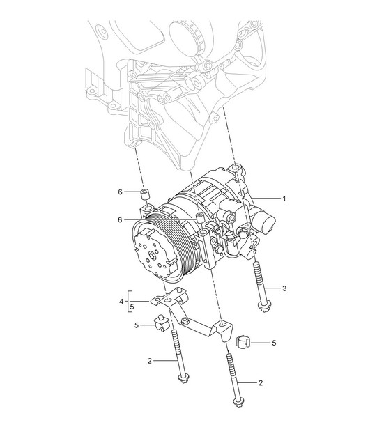 Kompressor / Klimaanlage Cayenne 9PA1 (957) 2007-10