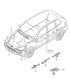 Electrical equipment Cayenne 9PA1 (957) 2007-2010