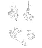 Electrical equipment Cayenne 9PA1 (957) 2007-2010