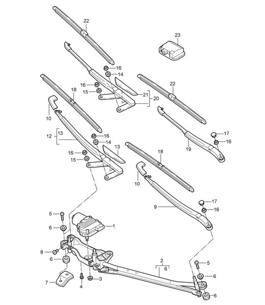 Diagram 904-000 Porsche Macan (95B) MK2 2019-2021 