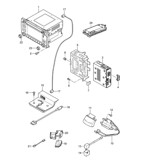 Electrical equipment Cayenne 9PA1 (957) 2007-2010