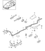 Fuel System, Exhaust System Cayenne 92A (958) 2010-2017