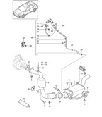 Fuel System, Exhaust System Cayenne MK3 (958) 2010-2017