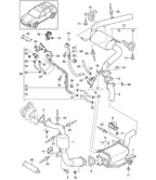 Fuel System, Exhaust System Cayenne 92A (958) 2010-2017