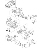 Fuel System, Exhaust System Cayenne 92A (958) 2010-2017
