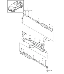 动力转向器 / 转向机 / 转向部件 Cayenne 92A (958) 2011-18