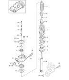 Rear Axle Cayenne MK3 (958) 2010-2017