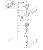 Rear Axle Cayenne 92A (958) 2010-2017