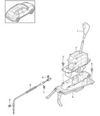 Hand Lever System, Pedal Cluster  Cayenne 92A (958) 2010-2017