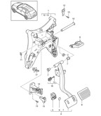 Hand Lever System, Pedal Cluster  Cayenne MK3 (958) 2010-2017