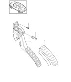 Hand Lever System, Pedal Cluster  Cayenne 92A (958) 2010-2017