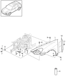 翼 - 第 1 代 - Cayenne 92A (958) >>2014 年