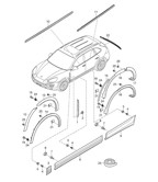 Body Cayenne 92A (958) 2010-2017