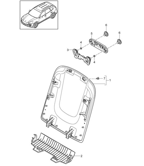 Diagram 817-020 Porsche Macan-e (95C) Electric 2024>> 