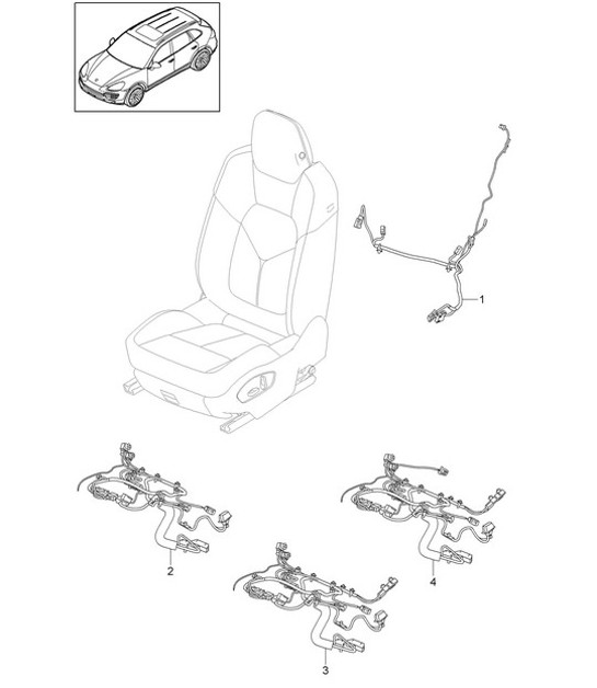 Diagram 817-030 Porsche Macan (95B) MK1 (2014-2018) Body