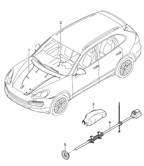 Electrical equipment Cayenne 92A (958) 2010-2017
