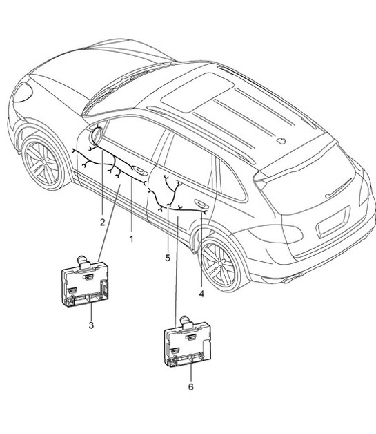 Diagram 902-015 Porsche 944 2.5L 8V 1982-87 