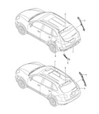 Electrical equipment Cayenne 92A (958) 2010-2017
