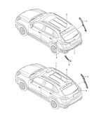 Electrical equipment Cayenne 92A (958) 2010-2017