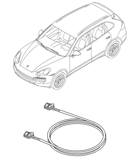 Diagram 902-050 Porsche 911 & 912 (1965-1989) Electrical equipment