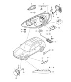 Electrical equipment Cayenne 92A (958) 2010-2017