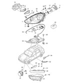Electrical equipment Cayenne 92A (958) 2010-2017