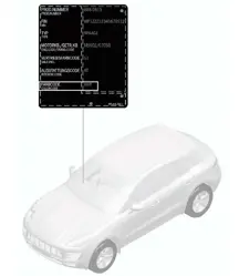 油漆补漆器 / 油漆 95B.1 Macan 2014-18